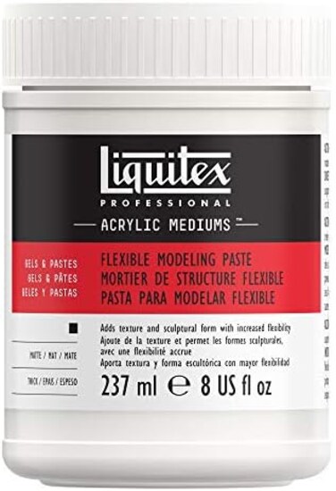 Liquitex Professional Flexible Modeling Paste Medium, 8 Oz