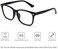 GQUEEN Fashion Glasses Non Prescription Fake Glasses for Women Men Clear Lens Square, 201582