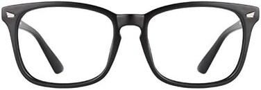 GQUEEN Fashion Glasses Non Prescription Fake Glasses for Women Men Clear Lens Square, 201582