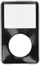 iPod Clear Hard Plastic Case, Black and Transparent
