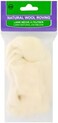 Clover Natural Wool Roving, Off White - 7920