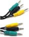 Ancable Replacement Audio Cable for 5.1 Channel, Logitech Computer Speakers 3.5mm 1/8 TRS plug male to male 6ft Compatible with logitech z-5500, z-5450, z-5400, z-5300, z-906, z-680, x540