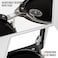 GQUEEN Classic Horn Rimmed Semi Rimless Polarized Sunglasses for Men Women GQO6