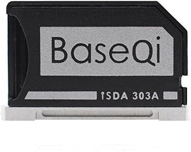 BaseQi BASEQI Aluminum microSD Adapter for MacBook Pro Retina 13