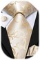 Hi-Tie Mens Vintage Suit Vest Tailored Collar V-Neck Single-Breasted Sleeveless Dress Waistcoat for Wedding Formal Prom