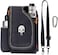 Disrerk Vape Mod Carrying Bag with Straps, Vapor Case For Box Mod, Tank, E-juice, Battery - Best Vape Portable Travel to Keep Your Vape Accessories Organized [CASE ONLY]