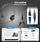 MAIRDI Cisco Headset Telephone Headset RJ9 with Noise Cancelling Microphone Jabra Compatible Plus Extra 3.5mm Connector