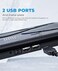 havit Cooling Pad 12"-17" Laptop Cooler with 3 Ultra Quiet Fans, Ergonomic Comfort Notebook Cooler with 2 USB Ports, Light-weight Gaming Laptop Cooler Stand