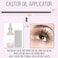Kingmas 100 Pack Disposable Eyeliner Brushes Applicator MakEUp Eye Liner Wands