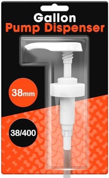 BURIUS Liquid Soap Dispenser With Pump Bottle - Hand Sanitizer Dispenser And Gallon Pump For Dog Grooming, Pet Soap And Shampoo Container, Popcorn Butter And Ketchup Dispenser And Cat Grooming Lotion