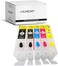 HEMEINY Empty Refillable Ink Cartridges Replacement for Canon PGI-250 CLI-251,Works with PIXMA MG5420 IP7220 MX722 MX922 MG5520 MG6420 MG5620 MG6620 MG5522 iX6820 Printer