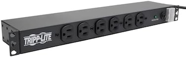 Tripp Lite 14 Outlet Network-Grade Rackmount PDU, 15A Surge Protected Power Strip, 15ft Cord with 5-15P