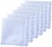 LACS Handkerchiefs 6 Pack of Ladies Embroidery Cotton Handkerchiefs Lace Wedding Hankies