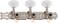 Golden Gate F-2118 Classical Guitar Tuners - 2 Planks (3+3) - Nickel