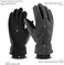 OZERO Winter Gloves Coldproof Snow Work Ski Glove - Deerskin Leather Palm &amp; Polar Fleece Back with Insulated Cotton - Windproof Water-Resistant Warm Hands in Cold Weather for Women Men - Gray(L)