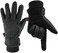 OZERO Winter Gloves Coldproof Snow Work Ski Glove - Deerskin Leather Palm &amp; Polar Fleece Back with Insulated Cotton - Windproof Water-Resistant Warm Hands in Cold Weather for Women Men - Gray(L)
