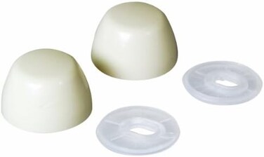 Fluidmaster 7116 Replacement Toilet Bolt Caps In Bone