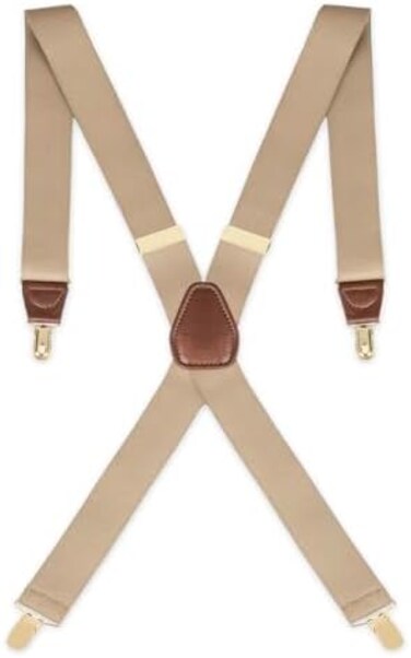 Dockers Men's Textured Solid Suspender