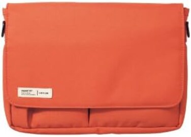 LIHIT LAB Carrying Pouch (Laptop Sleeve), 6.7 x 9.4 Inches, Orange (A7575-4)