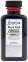 Angelus Suede Dye, 3 oz, Dark Red