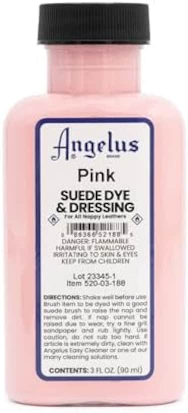 Angelus Suede Dye, 3 oz, Pink