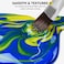 Magicfly Permanent Soft Fabric Paint Set for Clothes 14 Colors 60ML Textile T-Shirt Paints, No Heating Needed &amp; Washable Fabric Paints for Crafts, Canvas, T-Shirts, Jeans, Bags, with 3 Brushes