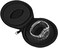 WATCHPOD Travel Watch Case   Single Watch Box w/Zipper for Storage   Cushioned Round Portable Watch Case for Travel   Fits all Wristwatches and Smart Watches up to 50mm (Black)