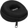 WATCHPOD Travel Watch Case   Single Watch Box w/Zipper for Storage   Cushioned Round Portable Watch Case for Travel   Fits all Wristwatches and Smart Watches up to 50mm (Black)