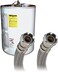 Fluidmaster B1H12 Water Heater Connector, Braided Stainless Steel - 3/4 F.I.P. Thread x 3/4 F.I.P. Thread, 12-Inch Length