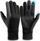OZERO Winter Cycling Gloves for Men Women: Waterproof Windproof Anti-Slip Touchscreen Thermal Sports Gloves for Driving Hiking Bike Cycling Running