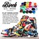 Birch Shoelaces in 27 Colors Flat 5/16" Shoe Laces in 4 Different Lengths