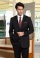 HISDERN Paisley Tie Handkerchief Woven Classic Men's Necktie &amp; Pocket Square Set