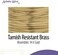 Artistic Wire 30 Gauge Tarnish Resistant Brass Craft Jewelry Wrapping Wire, Gold Color, 30 yd