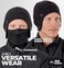 Tough Headwear Helmet Liner Beanie with Mask - Motorcycle &amp; Construction Fleece Skull Cap - Gear for Hard Hat, Ski,Snowboard