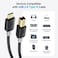 كيبل ماترز كيبل USB 2.0 نوع C (USB-C) الى النوع B (USB-B) للطابعة والماسح الضوئي باللون الاسود بطول 3.3 قدم