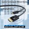 Cable Matters USB C to DisplayPort Cable (USB-C to DisplayPort Cable, USB C to DP Cable) Supporting 4K 60Hz in Black 9.8 Feet - Thunderbolt 3 Port Compatible for MacBook Pro, Dell XPS 13, 15 and More