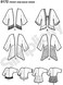 Simplicity 8172 Easy to Sew Misses' Kimono Sewing Pattern Kit, Code 8172, Sizes XXS-XXL