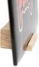 KAIU Premium Vinyl Record Stand - Showcase Your Now Playing Album Cover - Minimalistic &amp; Elegant Holder Design- Compatible with All CDs &amp; LPs