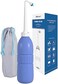 Hibbent Portable Bidet Sprayer and Travel Bidet with Hand Held Bidet Bottle for Personal Cleansing Use Extended Nozzle - Personal Hygiene Care Toilet Bidet Shower/Bathroom Bidet Spray -21.8oz(650ml)