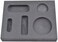 OTOOLWORLD Graphite Ingot Mould 1/4 1/2 30ml Gold Melting Casting Refining also silver with Bar Coin Combo mould