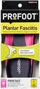 PROFOOT Orthotic Insoles for Plantar Fasciitis &amp; Heel Pain, Women's 6-10, 1 Pair, Gel Heel Shock Absorbing Insoles to Help Reduce Pain &amp; Stress, Foot Care Arch Support Inserts for Shoes