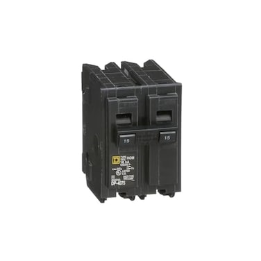 Schneider Electric Square D HOM215CP Homeline 15 Amp Two-Pole Circuit Breaker