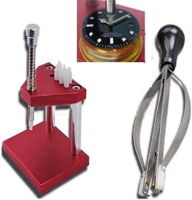 DIY Crafts Watch Repair Tools Hand Presto Remover Lifter Plunger Puller Fitting Presser Kit Fitting Repair Tools &amp; for DIY Works