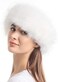 soul young Faux Fur Headband Women's Winter Earwarmer Earmuff(one size,white)