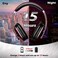 August EP650 Bluetooth Wireless Headphones - Custom Sound Control with Android/iOS App and Bluetooth v4.2, NFC and aptX LL Low Latency - [Red]