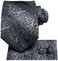 Hi-Tie Silk Paisley Necktie and Pocket Square Cufflinks Set