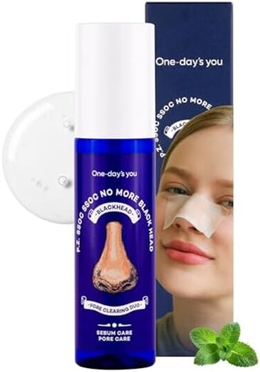 One-day's you P.Z. Ssoc Ssoc No More Blackhead 3.4 fl oz (100 ml), Pore clearing, Sebum Control, Acne Care, Blackhead Remover, Pore Minimizer, Korean Skin Care, Animal Testing Free, Paraben Free