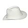Occunomix VCB200-00 Vulcan Cowboy Style Hard Hat with Ratchet Suspension, White