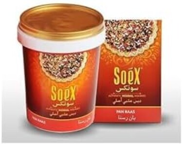 S SOEX SOEX 250 Gram Pan Ras Herbal Hookah Flavor - Shisha Tobacco Free by SOEX