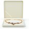 Oirlv Velvet Big Necklace Gift Box Pearl Necklace White Jewelry Box